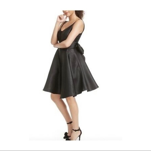 NWT Trixxi Bow Back Double Strap Dress Junior - Picture 4 of 8